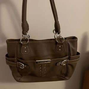 Brown Rosetti Purse
